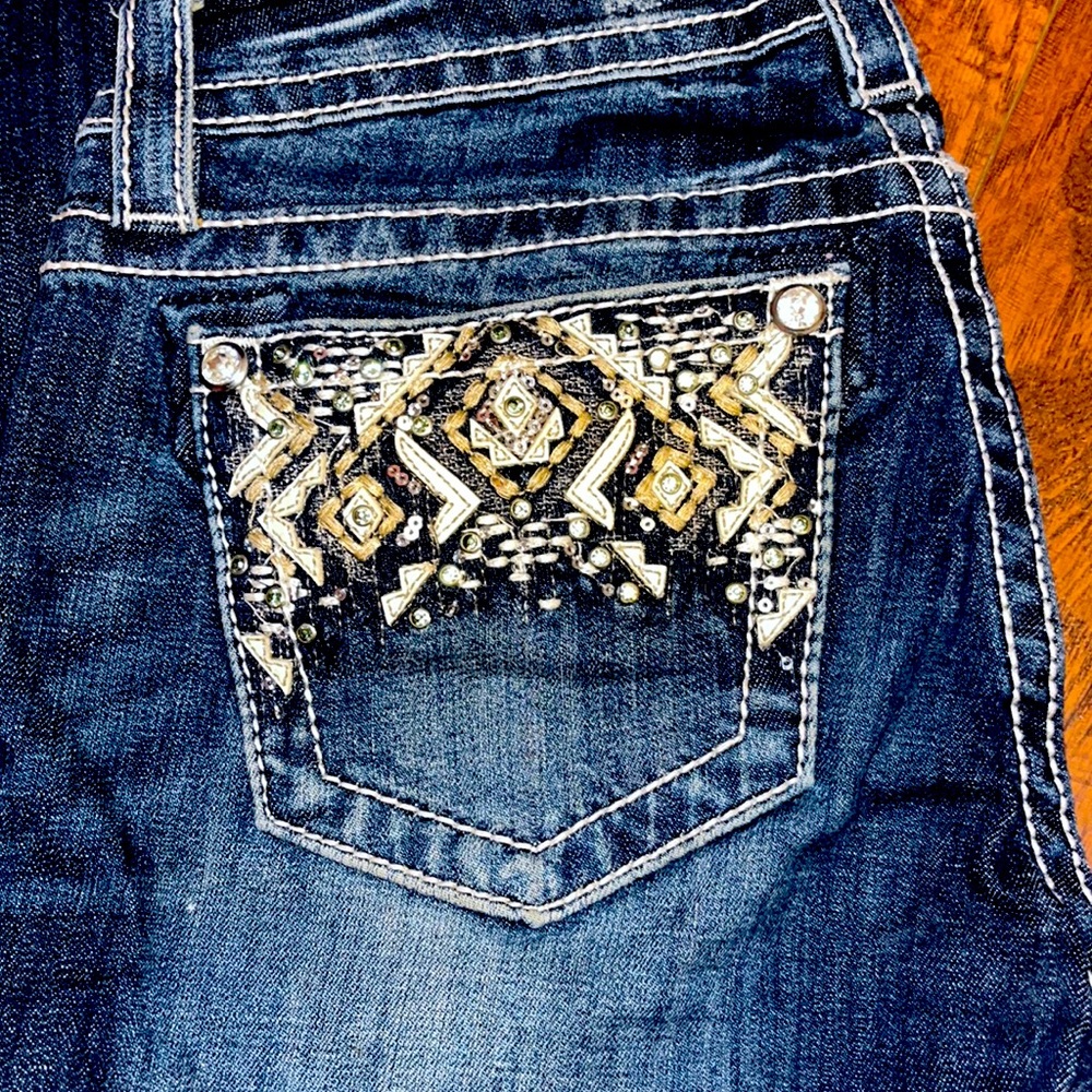 Miss Me boot cut jeans size 27